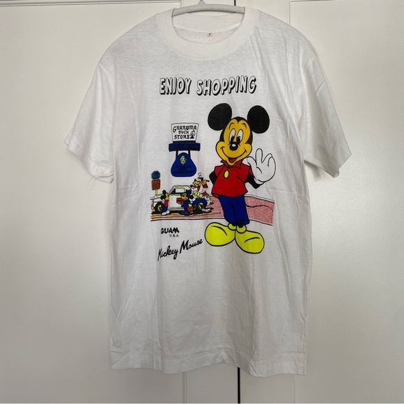 Other - Vintage Mickey Mouse Guam T Shirt